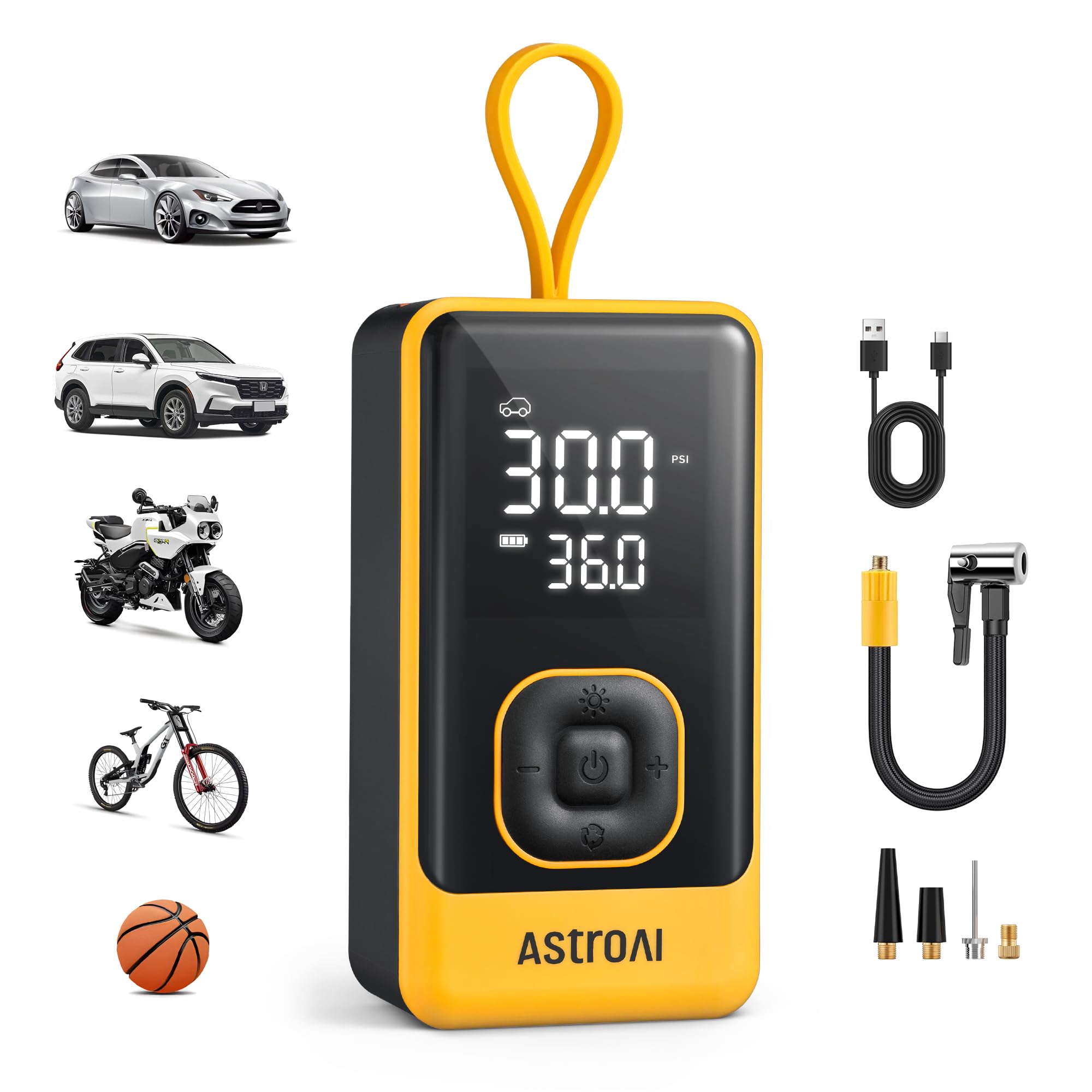 AstroAI L7 150PSI Cordless Portable Tire Inflator