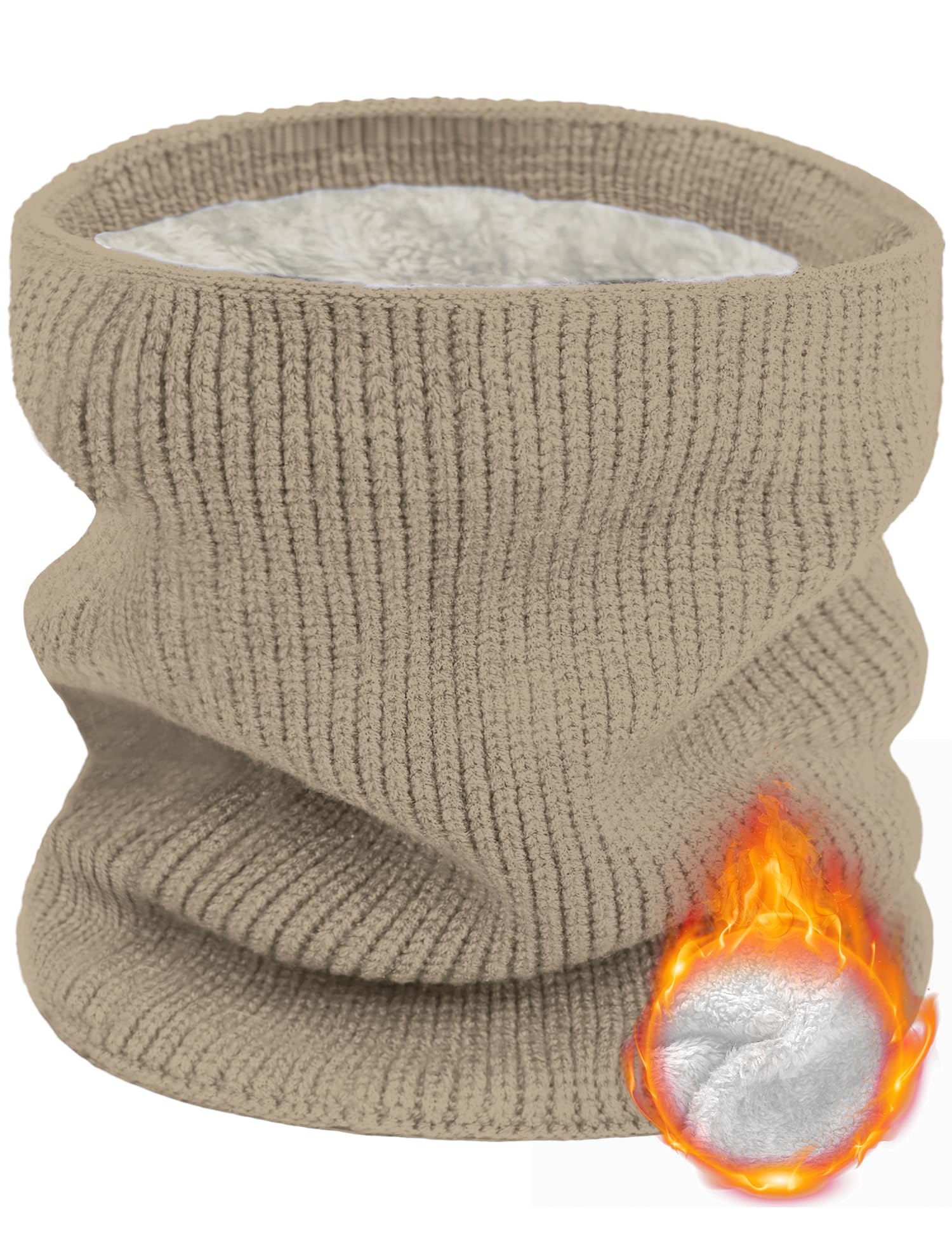 Buauty Winter Fleece Neck Gaiter & Face Mask