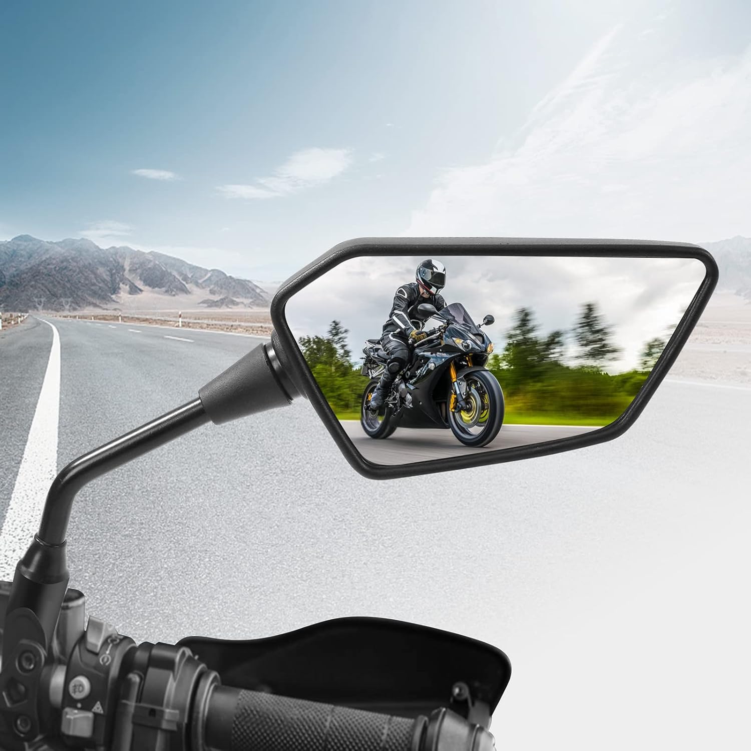 Esploratori ATV/Motorcycle Side Rearview Mirrors - 2