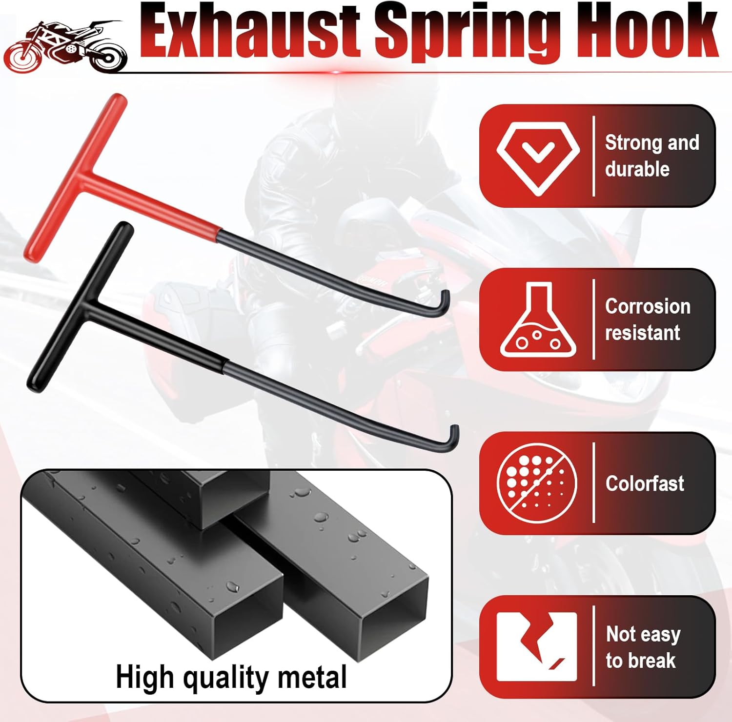 Exhaust Spring Puller Tool - Motorcycle & Snowmobile view 3