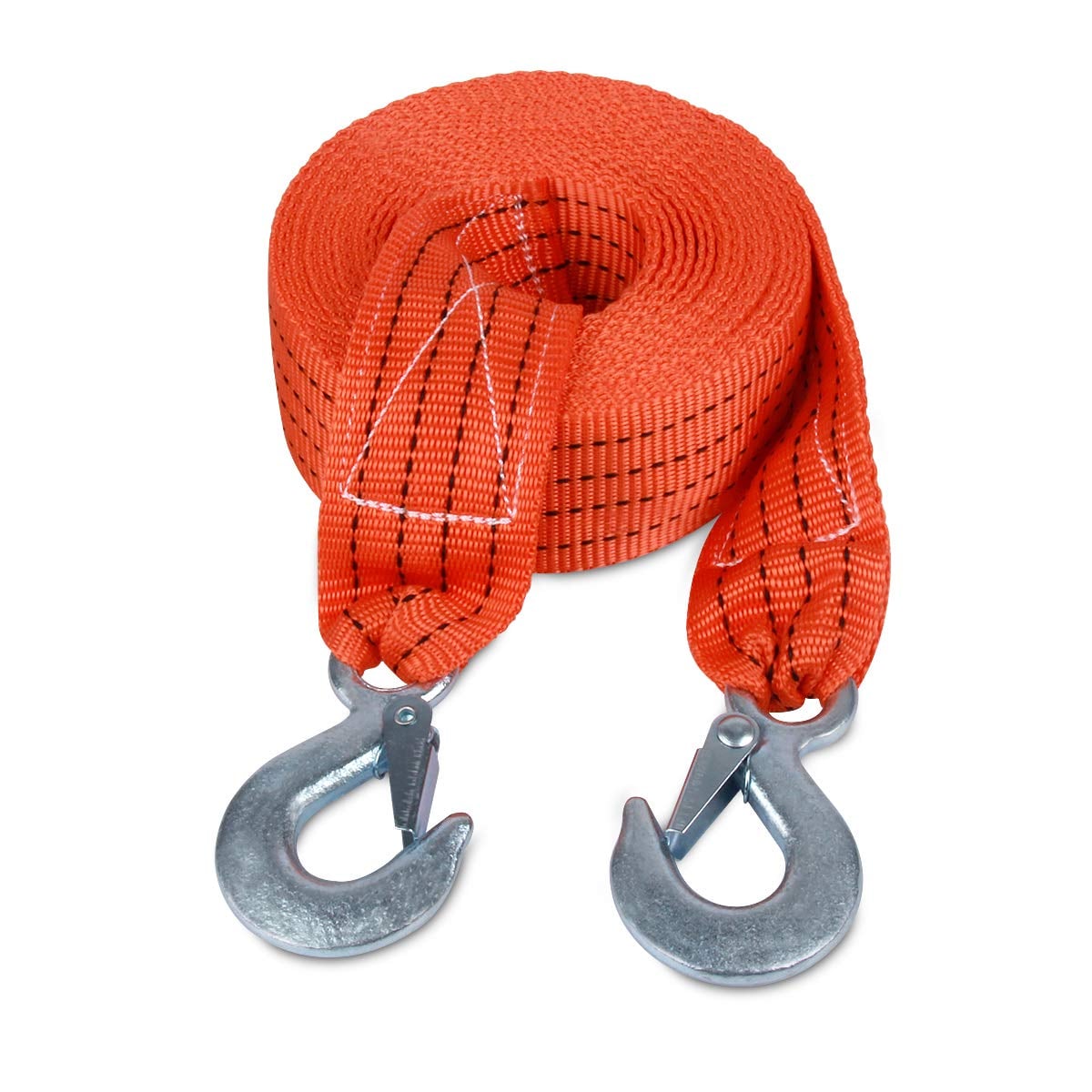 JCHL 2in x 20ft 10,000lb Tow Recovery Strap w/ Hooks