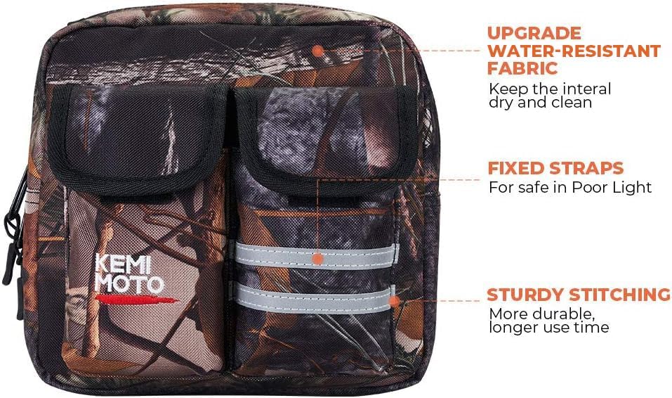KEMIMOTO ATV Motorcycle Snowmobile Tank Saddle Bag Cooler view 2