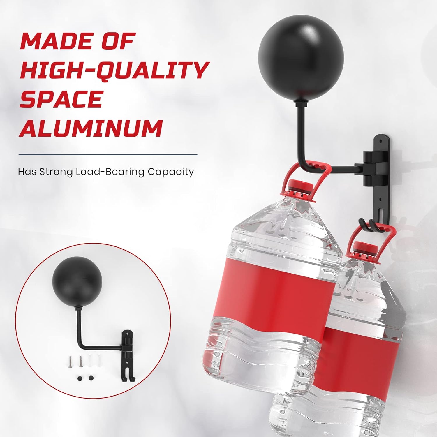 LIFXIZE Helmet & Gear Wall Mount with Hooks view 2
