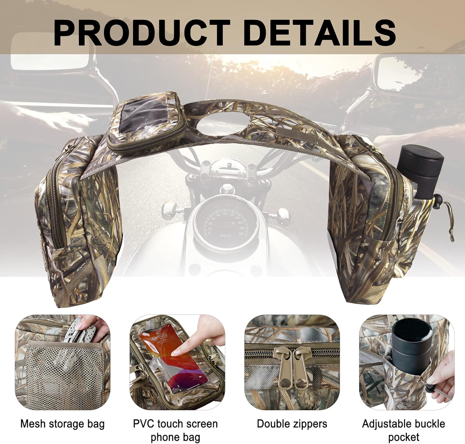 MYDAYS ATV/Cycle/Snowmobile Tank & Saddle Bag - 3