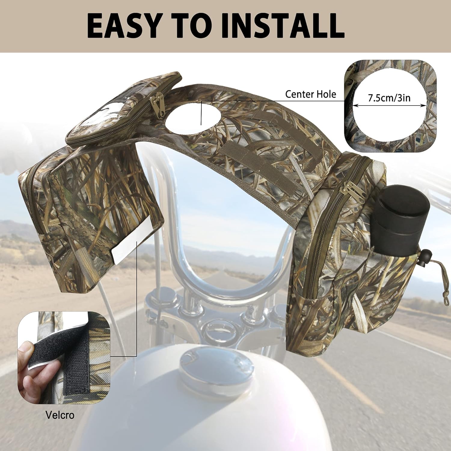 MYDAYS ATV/Cycle/Snowmobile Tank & Saddle Bag - 4
