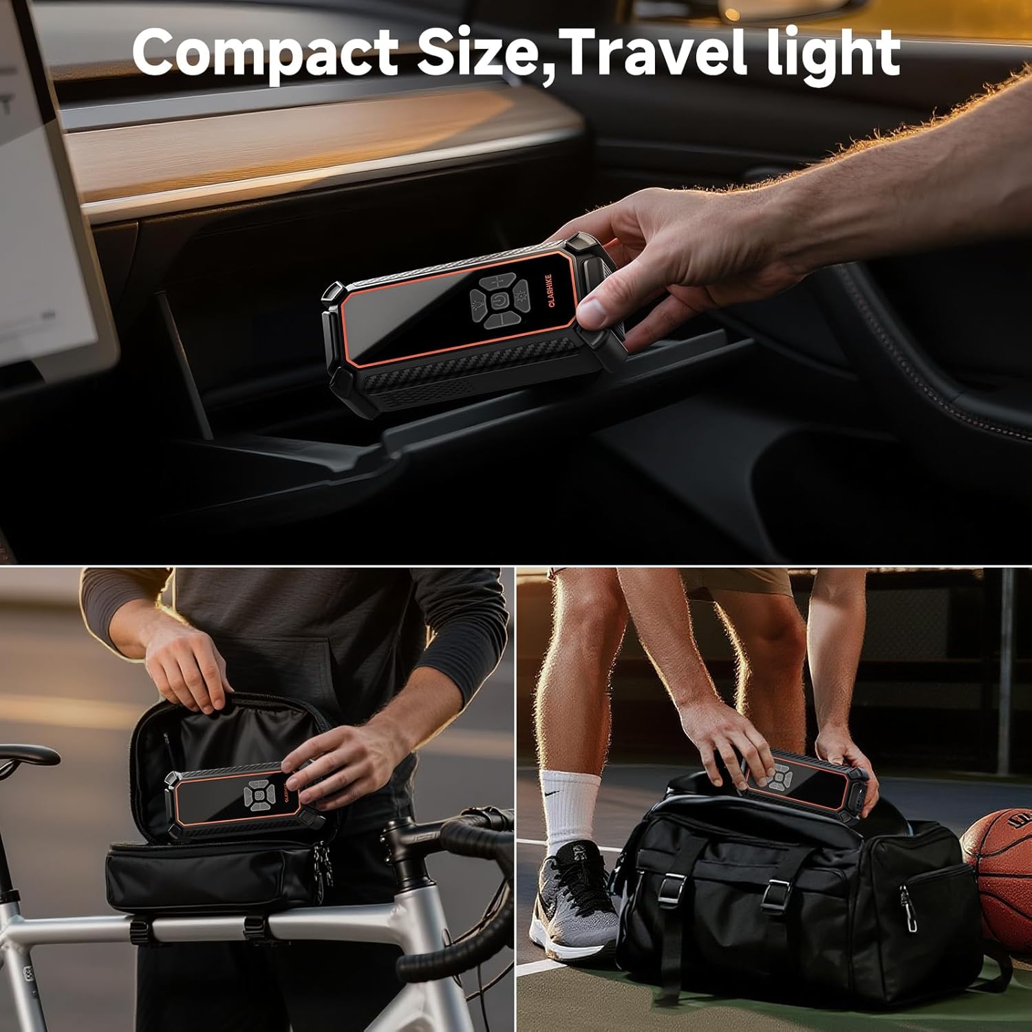 OlarHike 150PSI Cordless Portable Tire Inflator view 5