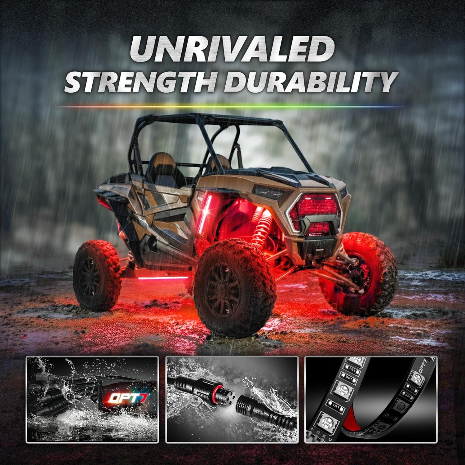 OPT7 Aura Snowmobile ATV Underglow LED Lights view 3
