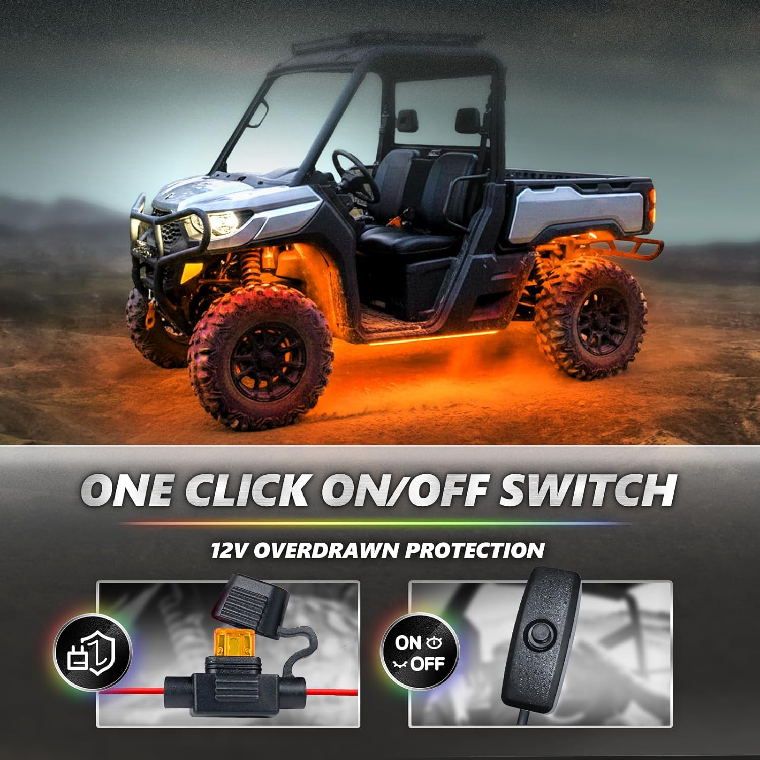 OPT7 Aura Snowmobile ATV Underglow LED Lights view 5