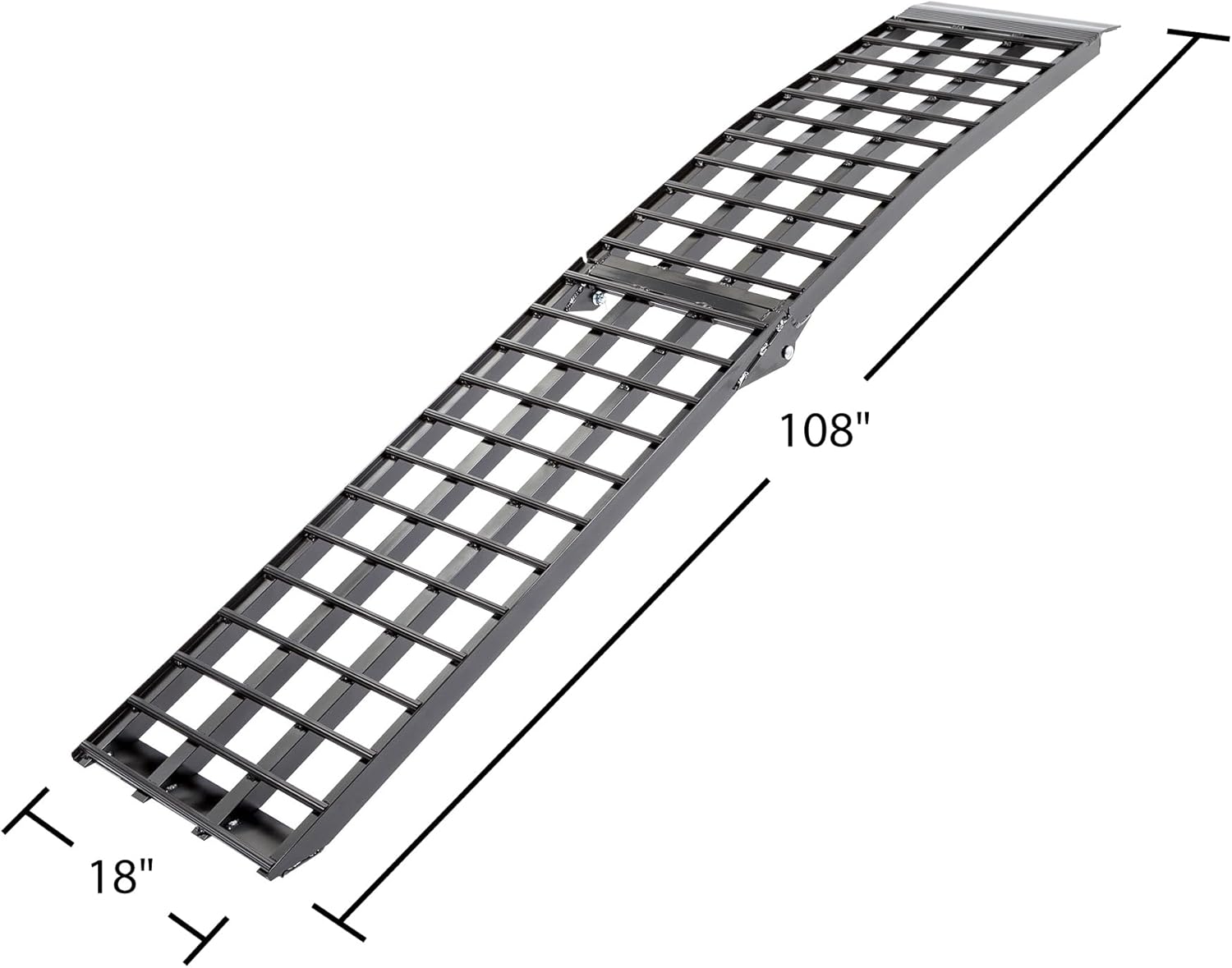 Rage Powersports Black Widow 9' 3000lb Aluminum ATV Loading Ramps view 2