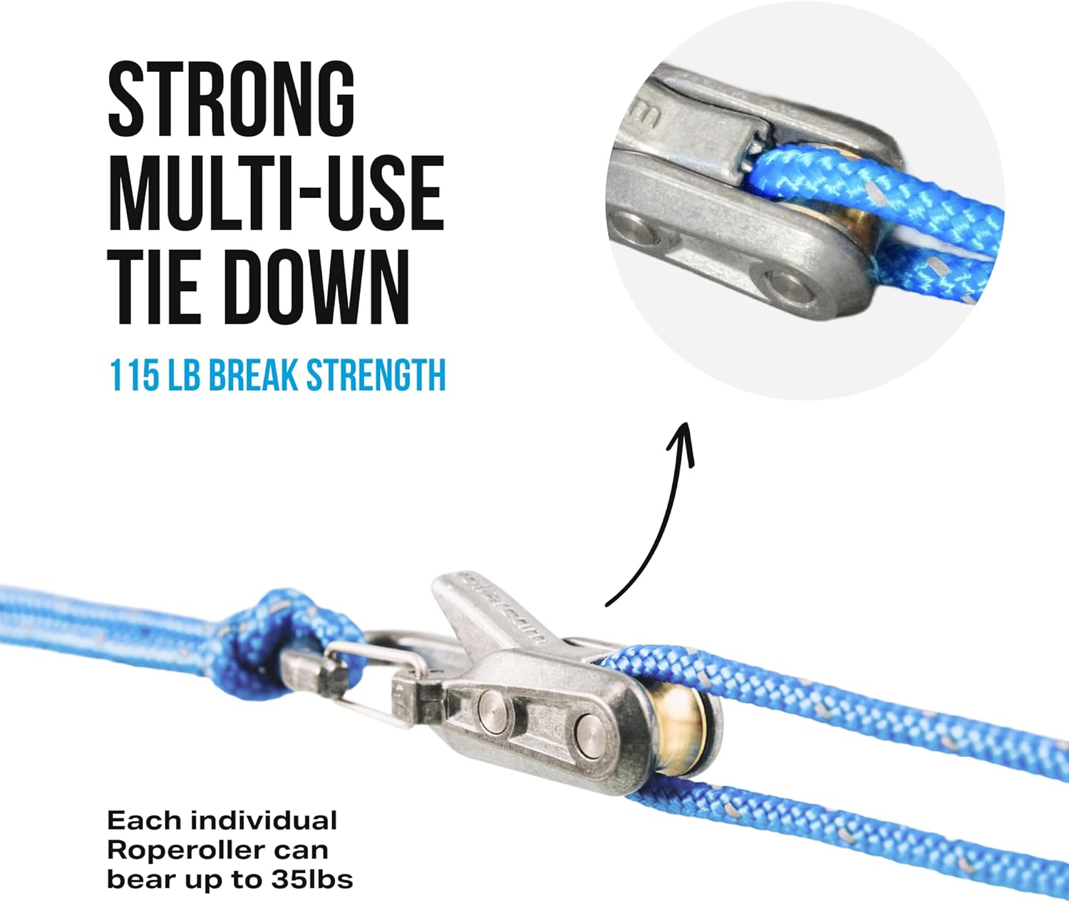 Roperoller Rope Tensioner & Tightening Kit 6-Pack - 2