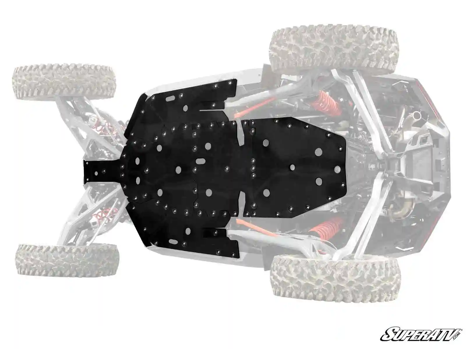 SuperATV RZR Pro S Full Skid Plate view 3