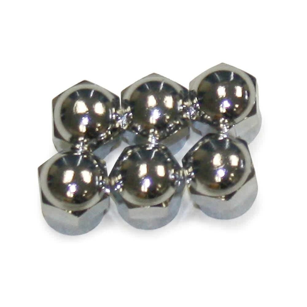 Wheel Masters Heavy-Duty Valve Stem Caps, 6-Pack