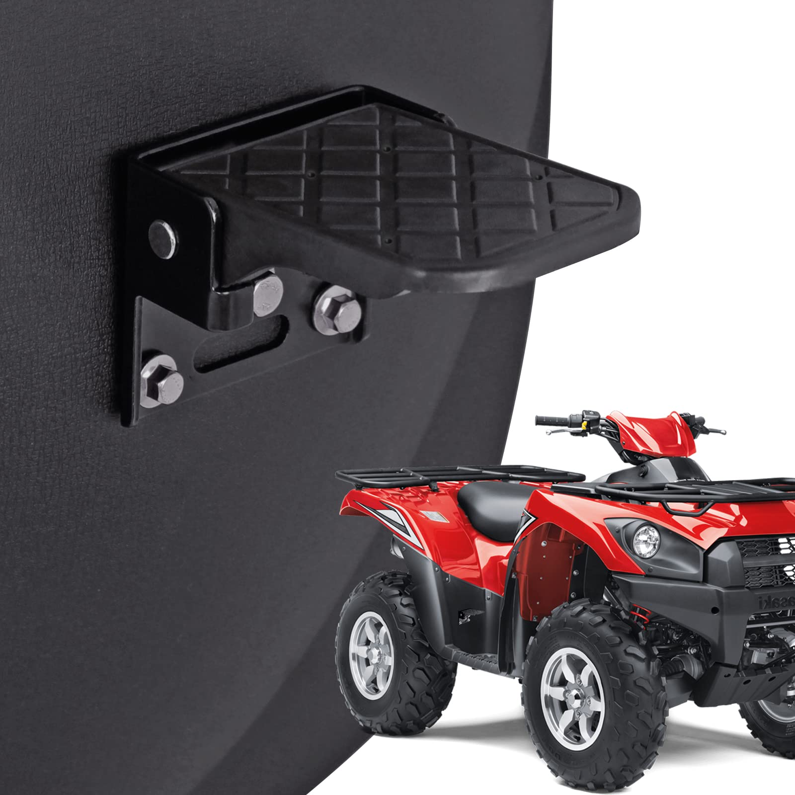 Xislet Universal Metal ATV Rear Passenger Foot Rests