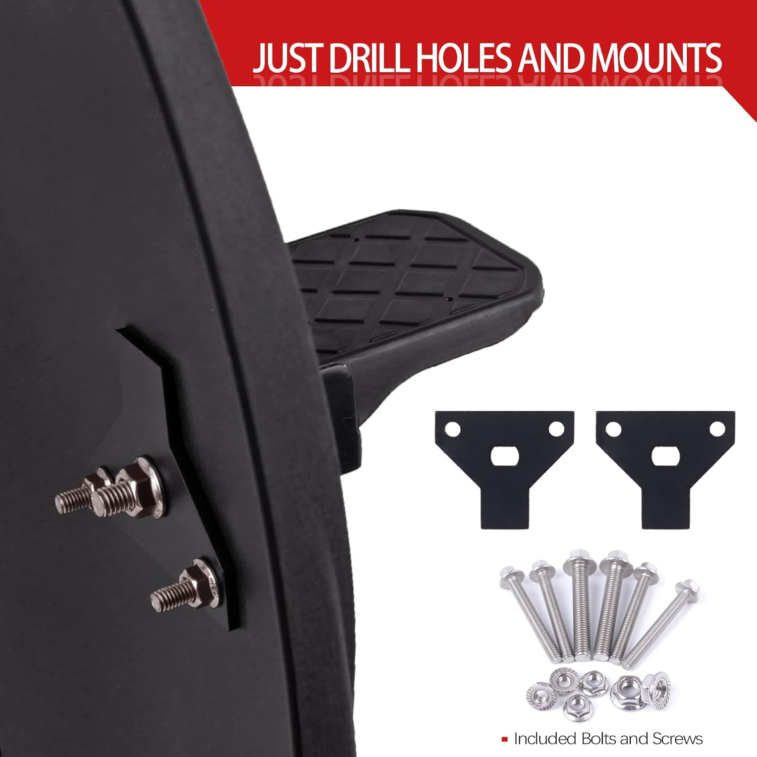 Xislet Universal Metal ATV Rear Passenger Foot Rests view 2