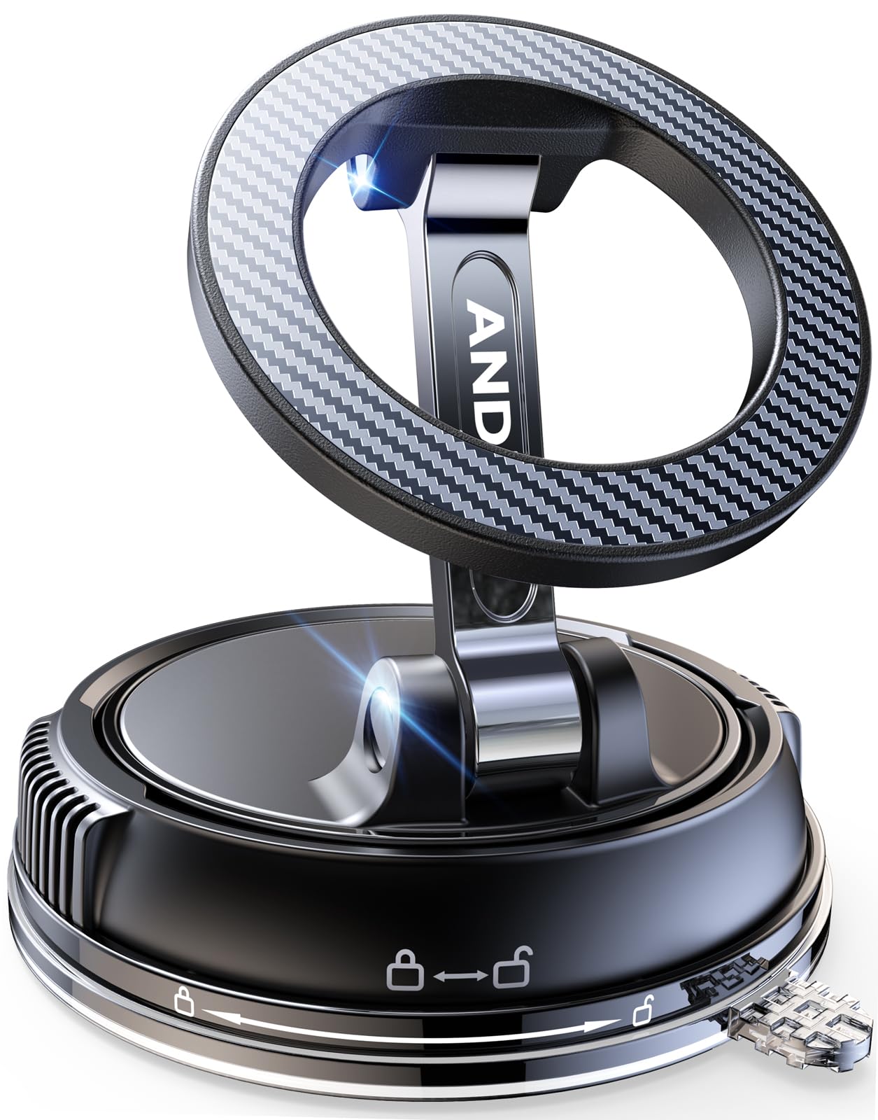 ANDERY Magsafe Car Phone Mount w/ Strong Suction