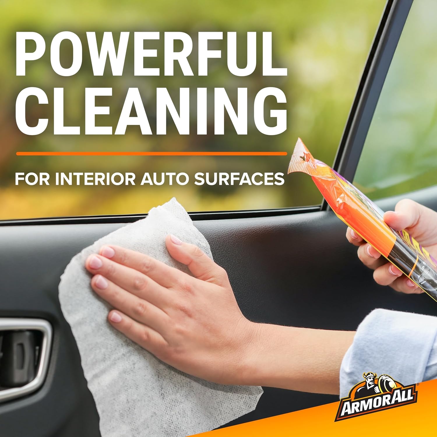 Armor All Car Interior Cleaning Wipes, 60 Count view 2