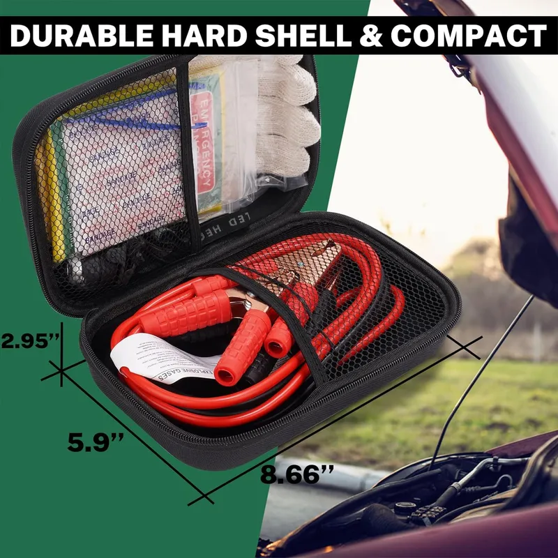 Car Emergency Kit with Battery Jumper Cables,Car Accessories  view 2