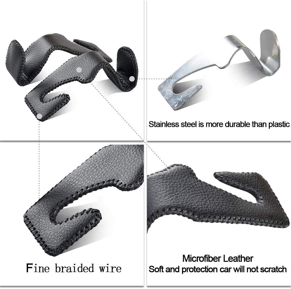 Car Headrest Hanger Hooks for Bags & Storage - 4