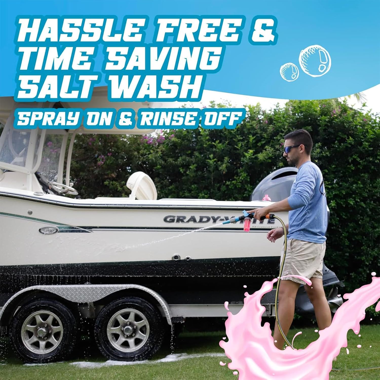 Salty Captain Foaming Salt Remover Wash view 2