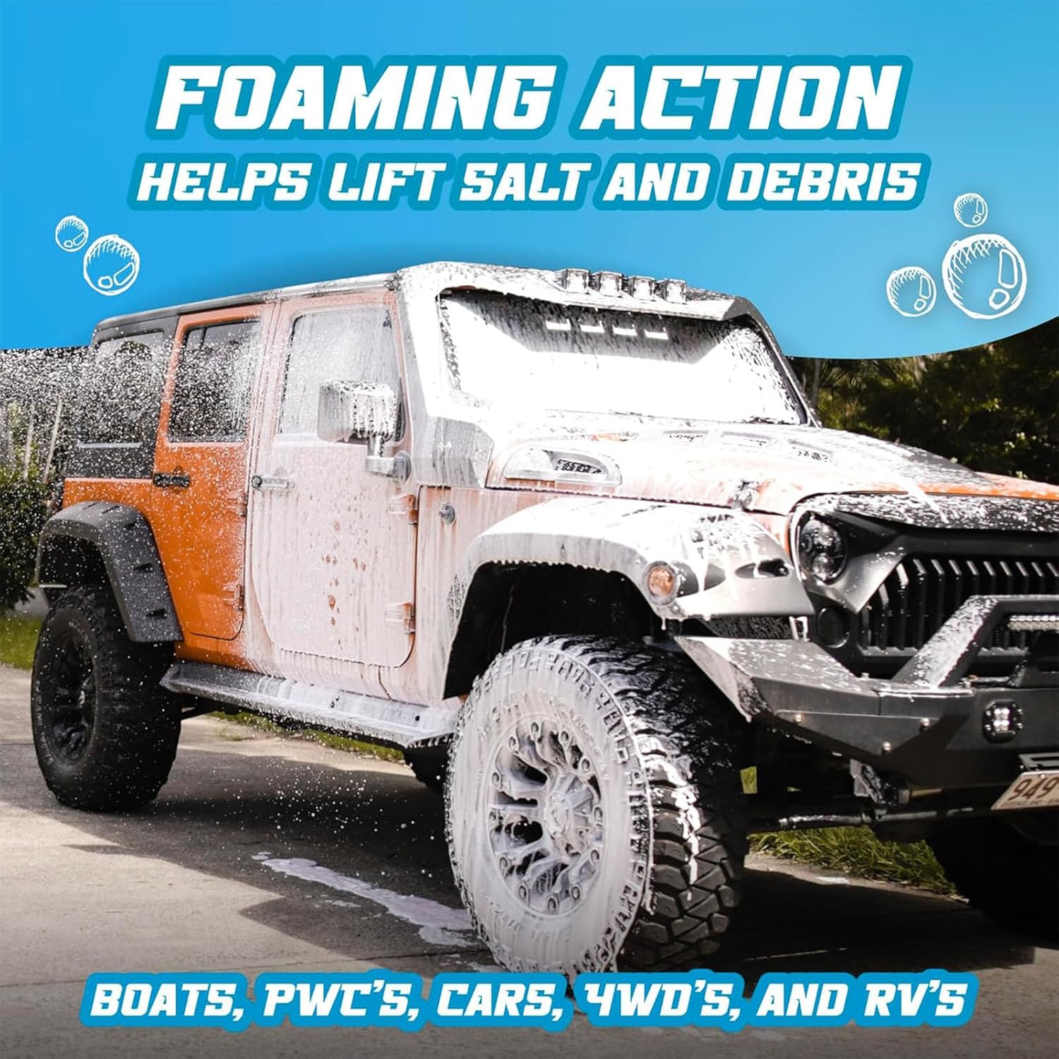 Salty Captain Foaming Salt Remover Wash view 5