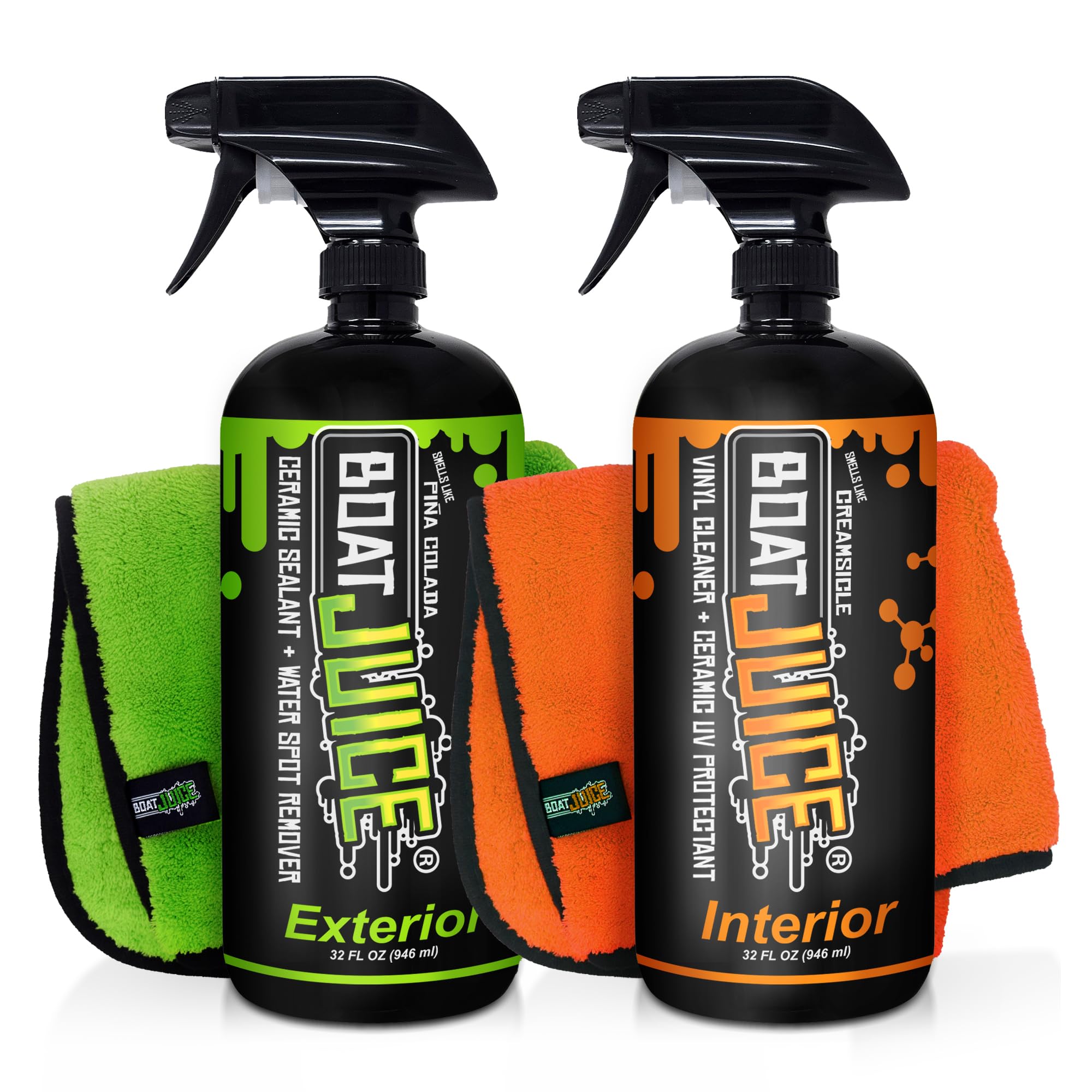 Boat Juice Boat Exterior & Interior Cleaner Kit