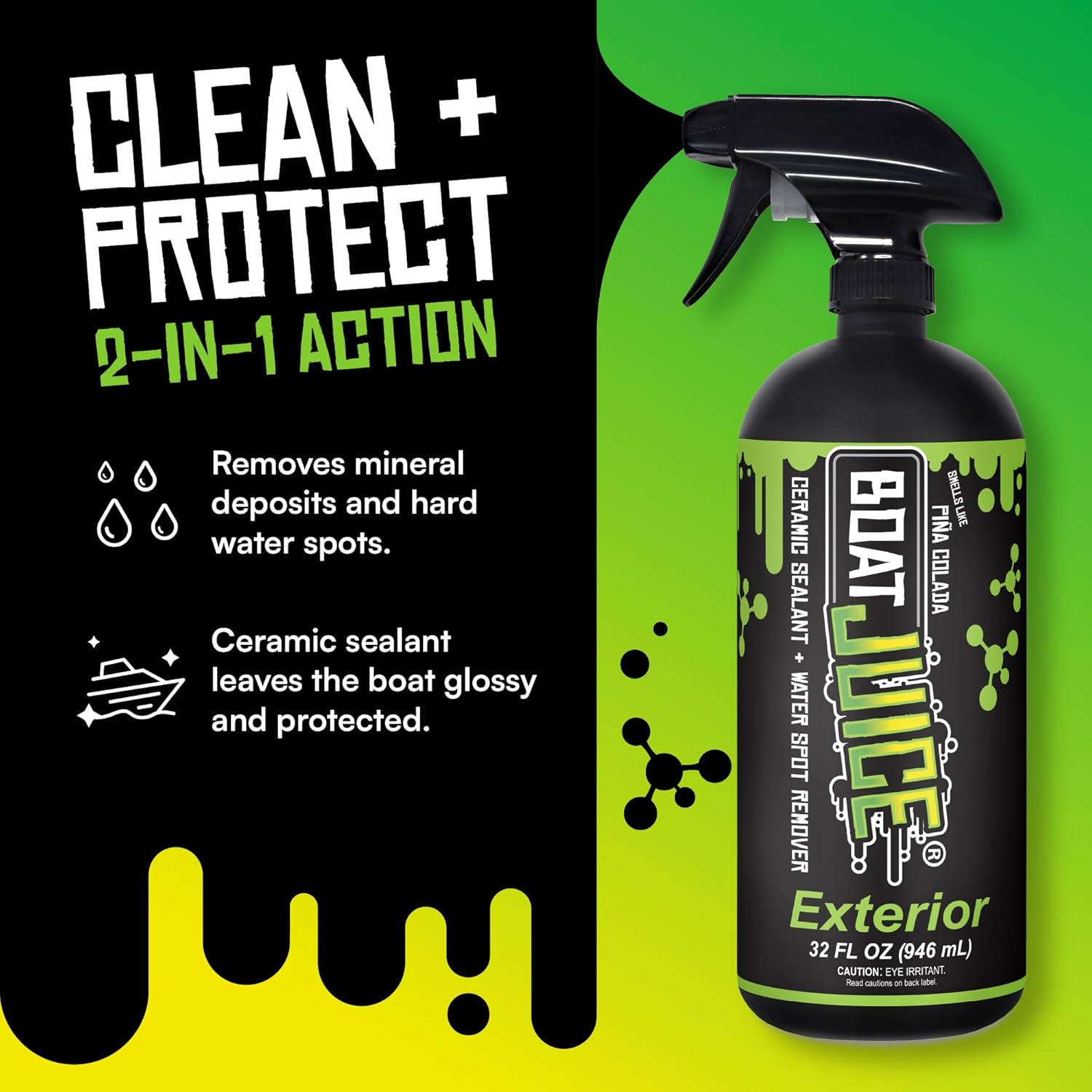 Boat Juice Boat Exterior & Interior Cleaner Kit - 2