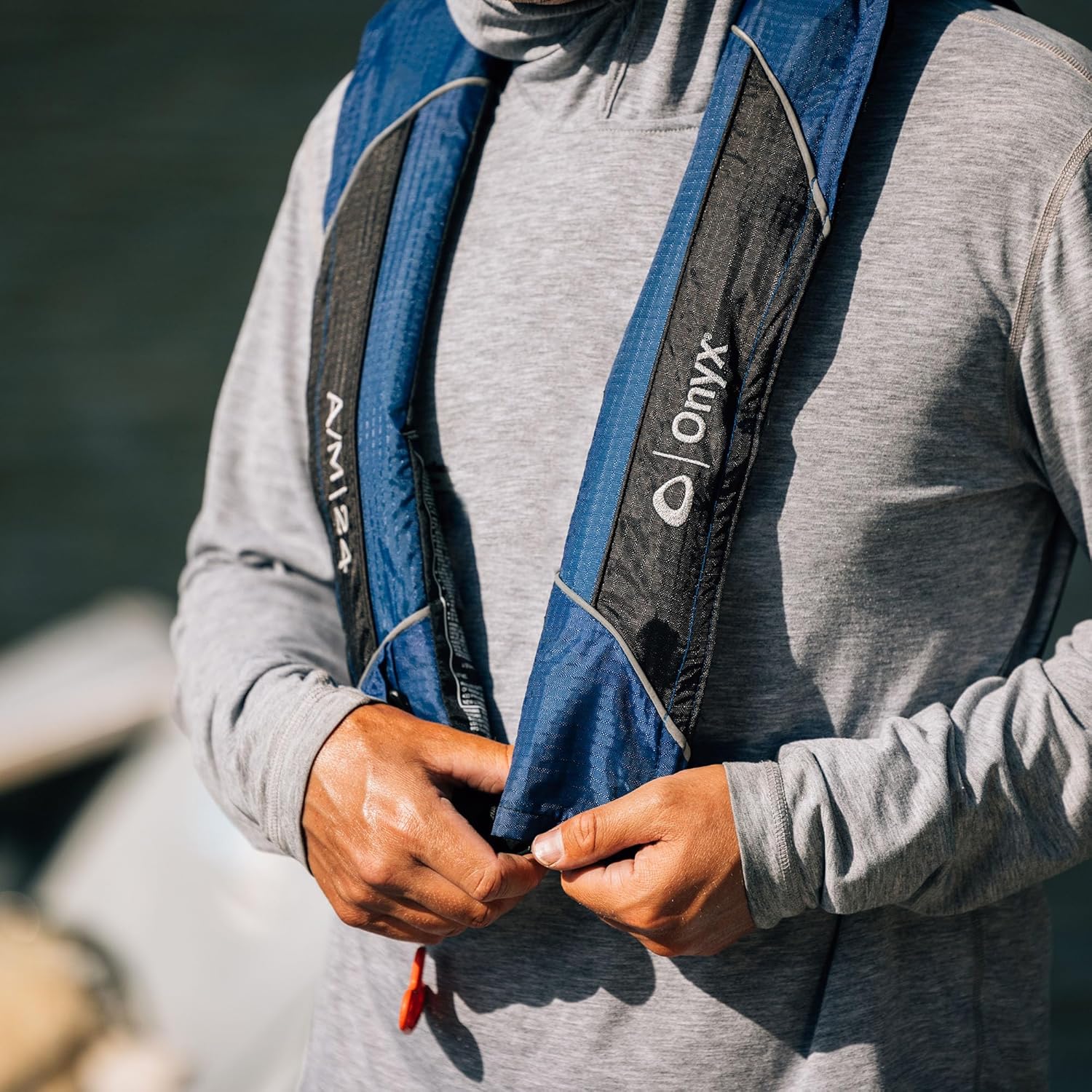 Onyx A/M-24 Automatic/Manual Inflatable Life Jacket view 2