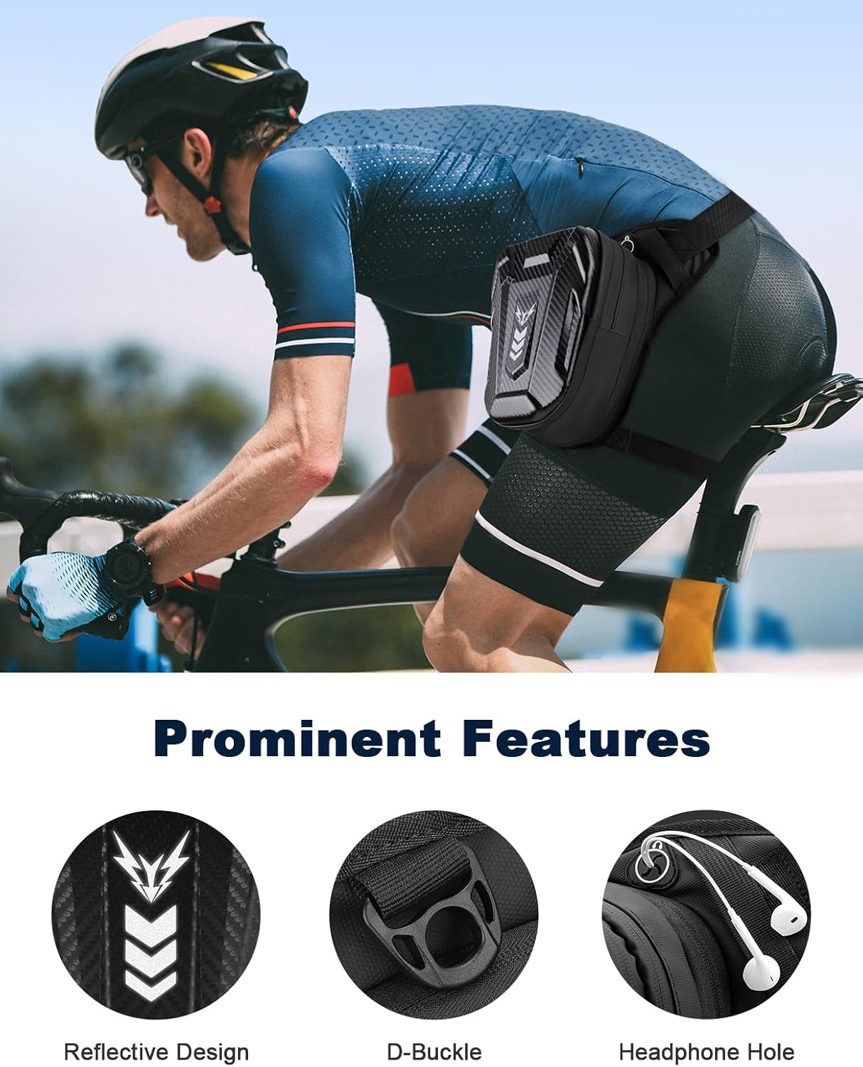 ISEYOU Motorcycle Thigh Drop Leg Bag - 2