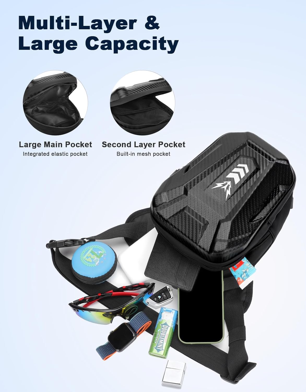 ISEYOU Motorcycle Thigh Drop Leg Bag - 4