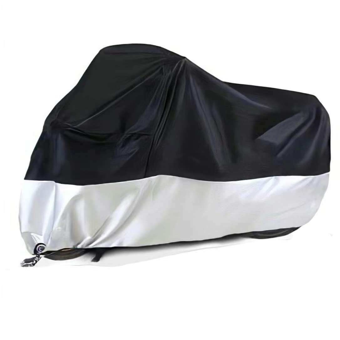 YOTOM Waterproof Motorcycle Cover w/ Lock-Holes