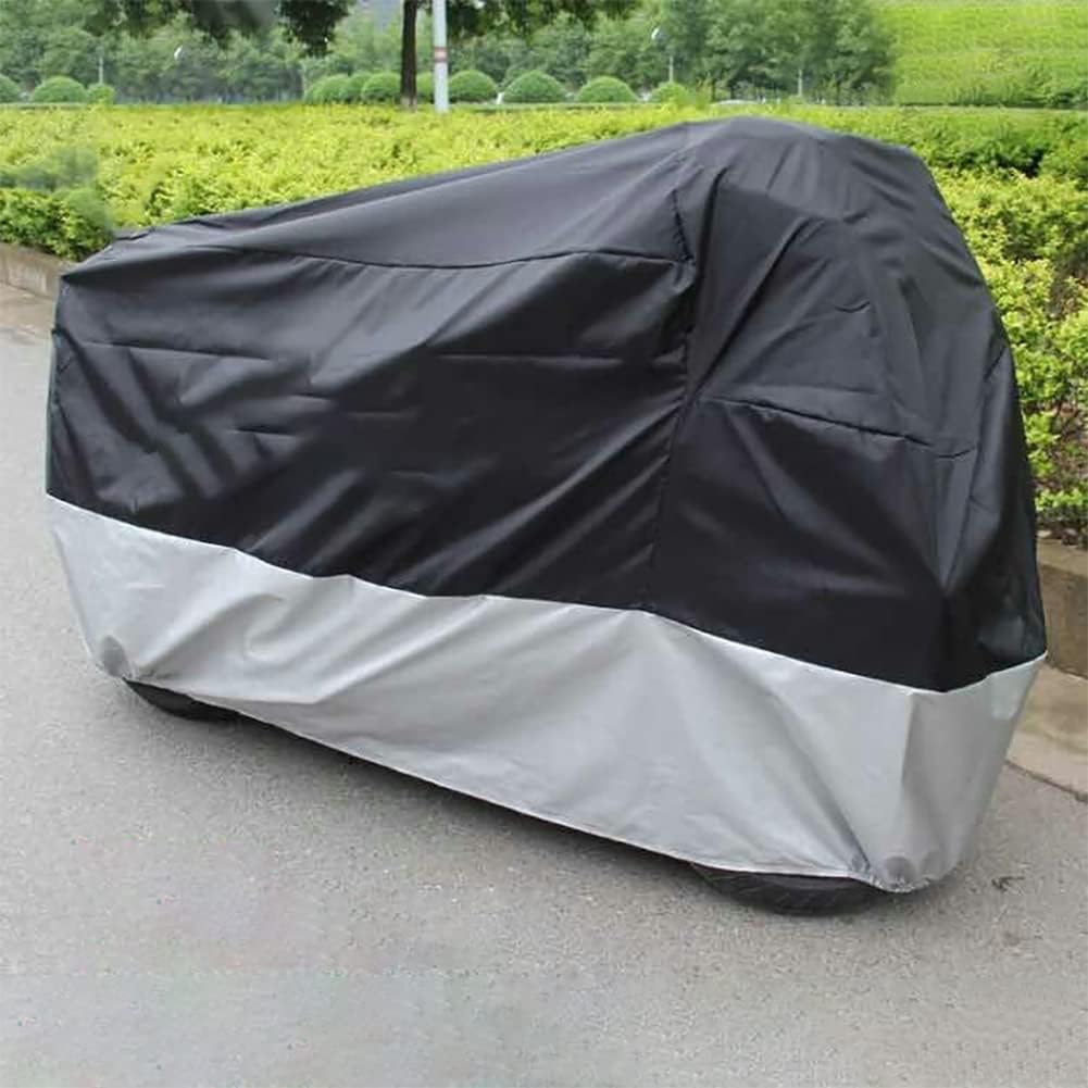 YOTOM Waterproof Motorcycle Cover w/ Lock-Holes - 3