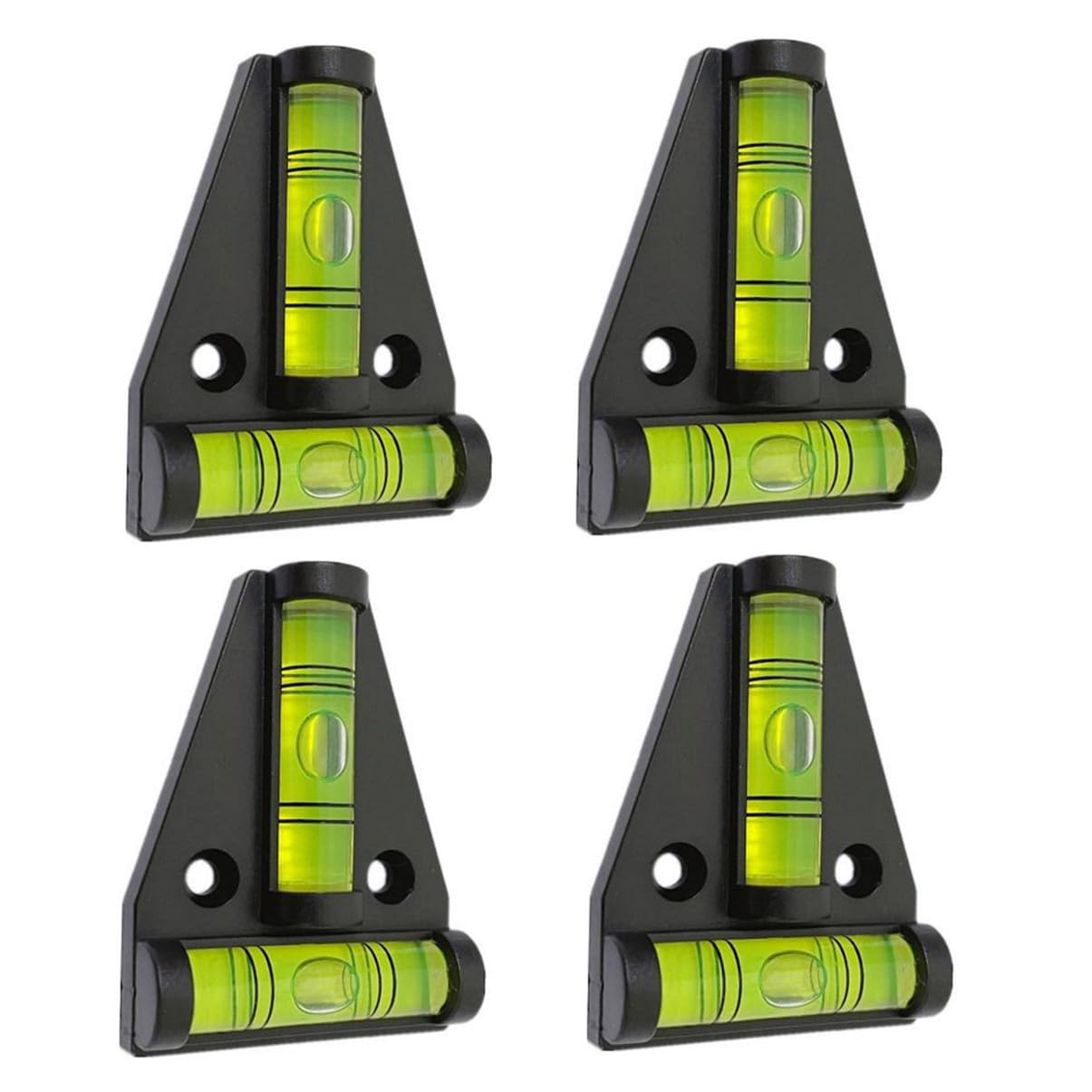 4Pcs Magnetic T Type RV Levelers, RV Parts Accessories Exterior Leveling Stablilization Levelers, Dual-use with Magnetism and Screws Mounting