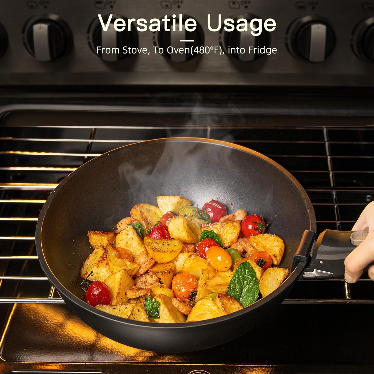 Astercook Non Stick RV Cookware Set, 21 pcs view 5