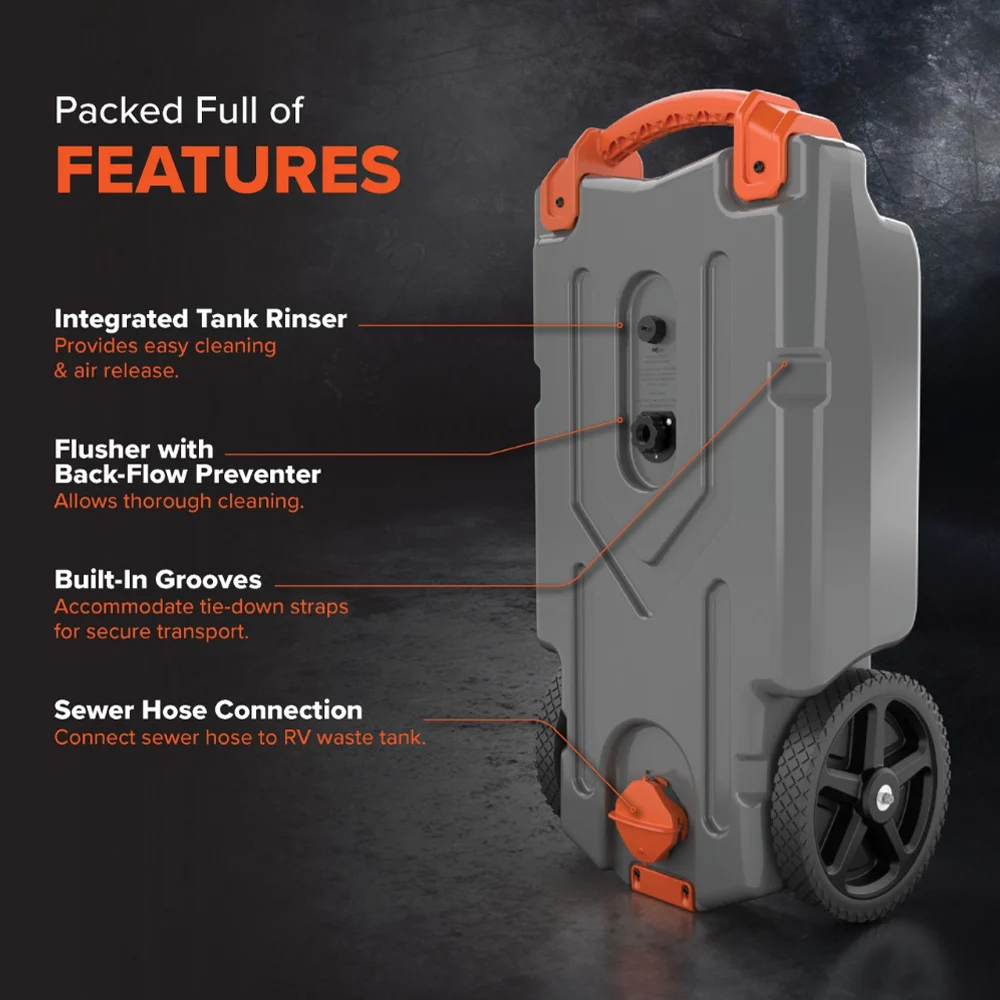 Camco Rhino Portable Holding Tank, 28-gallon view 11
