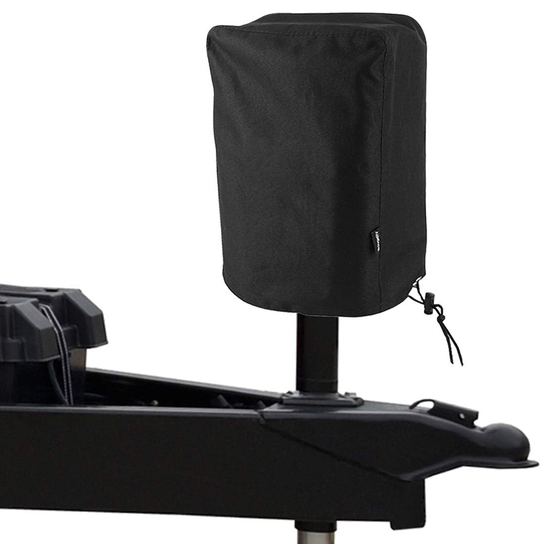 Electric Tongue Jack Cover, BougeRV 600D Universal Trailer RV Electric Tongue Jack Protective Cover (Size 14″H x 5″W x 10″D) Black