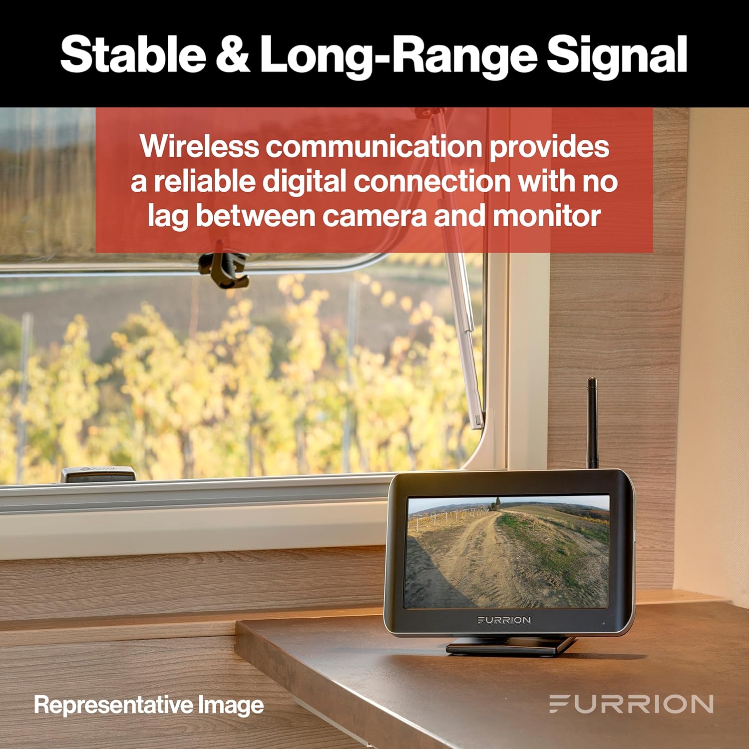 Furrion Vision S 4.3" Wireless RV Backup Camera System view 4