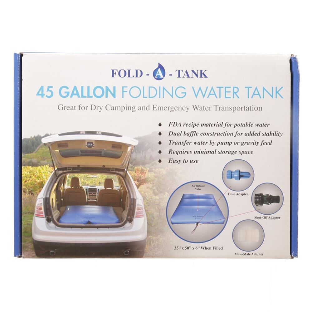 New World Portable RV Fresh Water Tank (45 Gal)