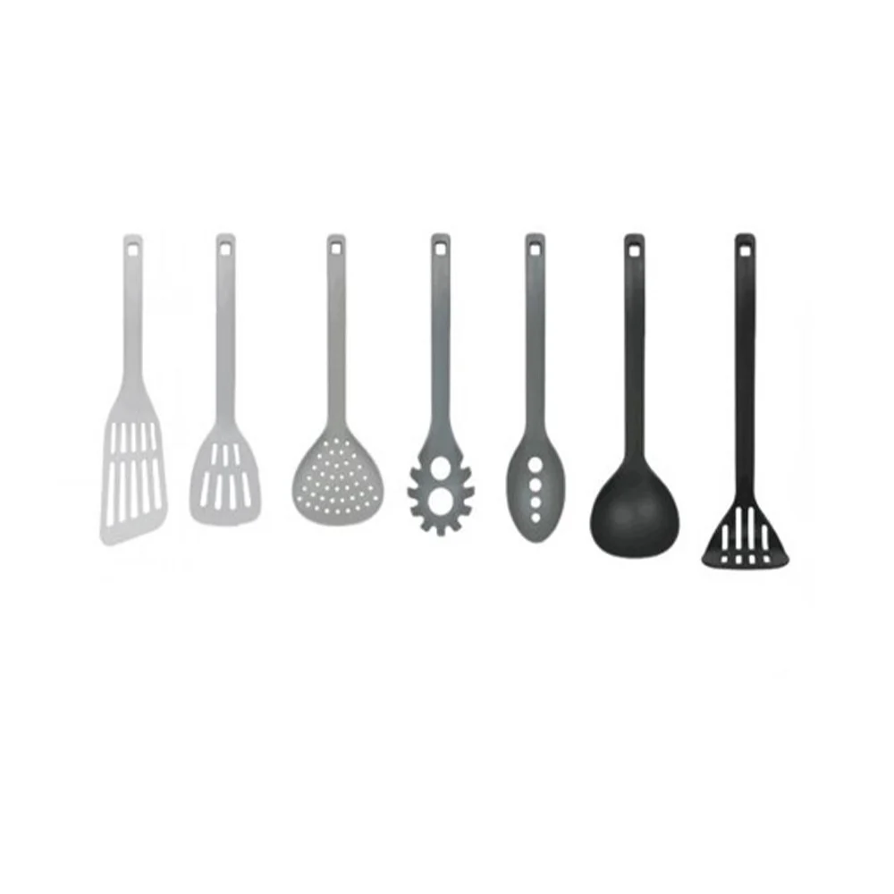 Phantom Chef 7-Piece Kitchen Utensil Set, Black