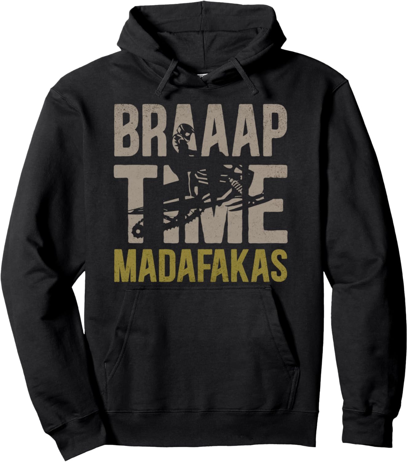 Snowmobile Racing Thrills Racing Pullover Hoodie