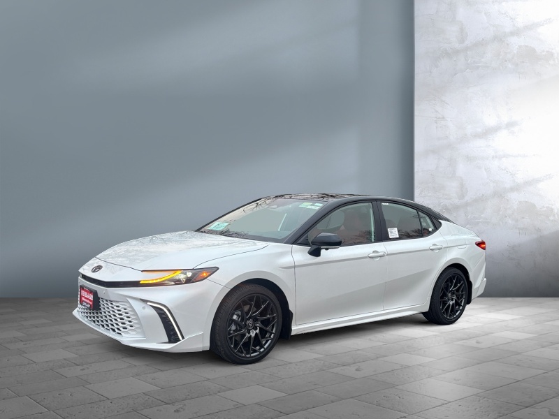 2026 Toyota Camry — front three-quarter view