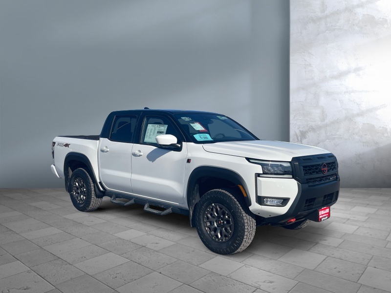 2026 Nissan Frontier — front three-quarter view
