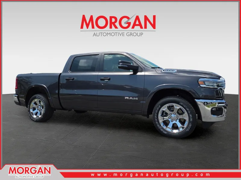 2026 Ram 1500 Big Horn/Lone Star in Gray — front three-quarter view