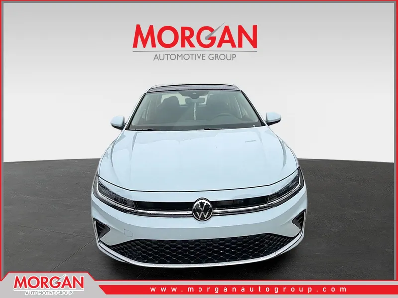 2026 Volkswagen Jetta SE in Gray — front three-quarter view