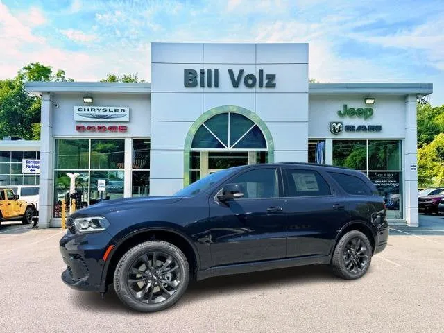 2026 Dodge Durango GT Plus in Night Moves Exterior Paint — front three-quarter view