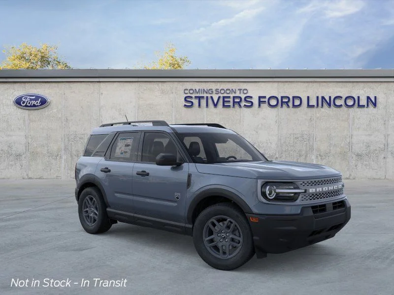 2026 Ford Bronco Sport Big Bend 5 Door SUV, SUV & Crossovers in Azure Gray Metallic Tri-Coat — front three-quarter view