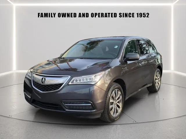 2015 Acura MDX — side profile view
