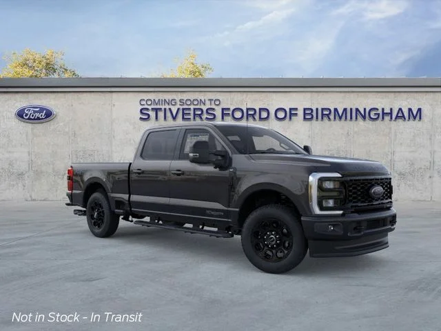 2026 Ford F-250SD XLT in Gray — front three-quarter view