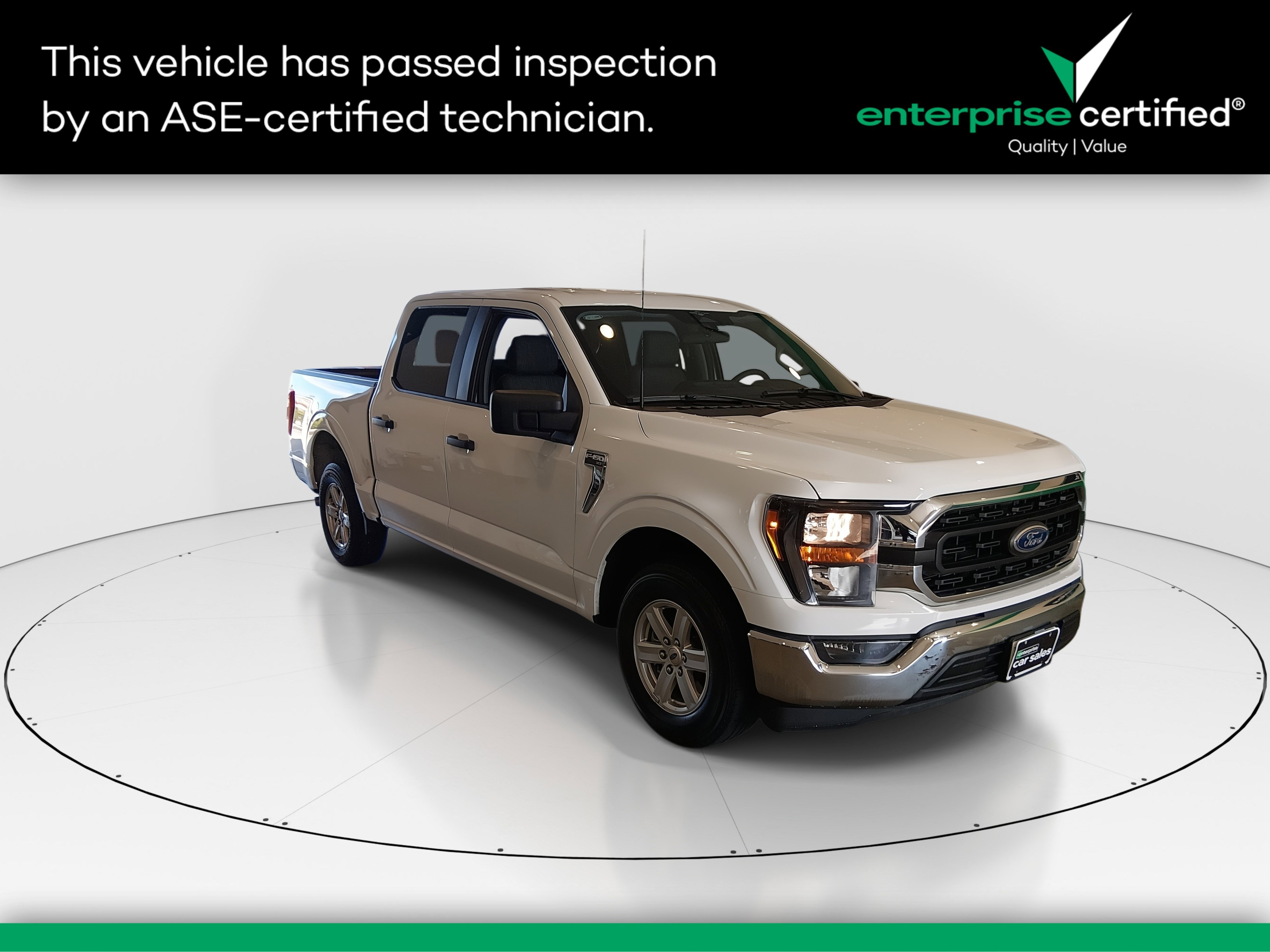 2023 Ford F-150 XLT — front three-quarter view
