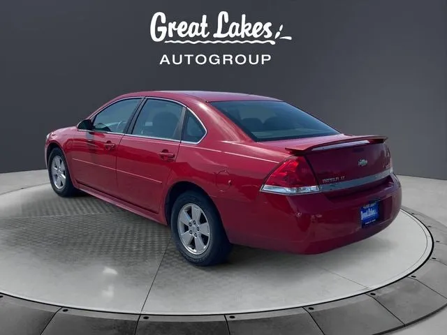 2011 Chevrolet Impala — rear three-quarter view