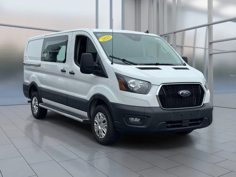 2025 Ford Transit-250 Base in Oxford White — front three-quarter view